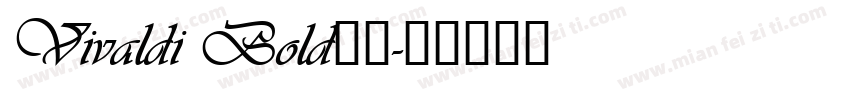 Vivaldi Bold字体字体转换
